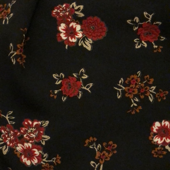 🟠 ZARA 🟠 band collar floral print blouse - Picture 8 of 9